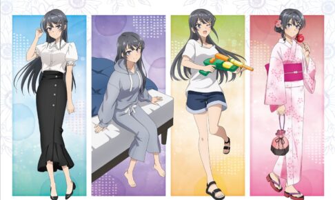 青春ブタ野郎 桜島麻衣の夏休み Ver.グッズ 7月発売! 浴衣や水鉄砲姿も