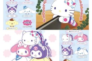 不二家ミルキー × サンリオ ぺろり顔&包み紙イメージのマスコット 登場!