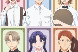 アオのハコ 千夏たちのカフェ制服姿を描いた 喫茶 Ver.グッズ 8月発売!