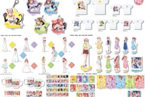 五等分の花嫁 猫耳メイド姿の描き下ろしを含む 人気グッズ 8月再販!