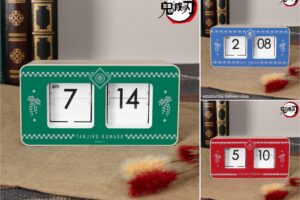 鬼滅の刃 炭治郎・義勇・煉獄モチーフの「パタパタクロック」10月発売