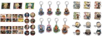 ダンジョン飯 ライオスやマルシル ドット絵チャーム&場面写グッズが登場