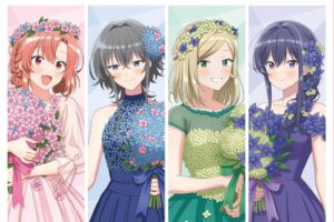 「ささやくように恋を唄う」描き下ろし花びらドレス ver.グッズ 10月発売