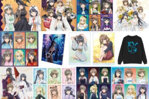 「青春ブタ野郎」桜島麻衣ら新作&再販グッズ、シリーズ横断で11月登場