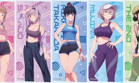 グリッドマンユニバース 描き下ろし スポーツウェア Ver.グッズ 11月発売!