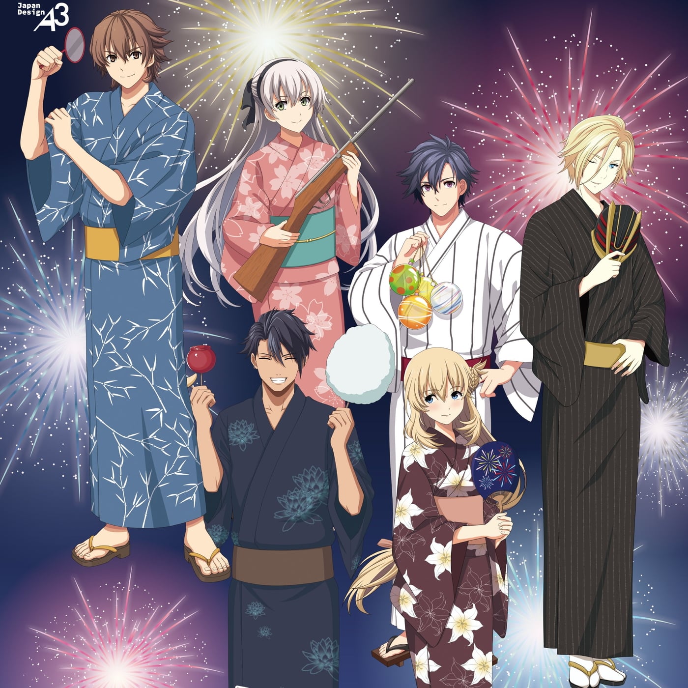 「軌跡シリーズ」リィンやルーファスら浴衣姿の夏祭りグッズ 一般販売へ