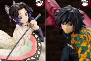 鬼滅の刃 冨岡義勇・胡蝶しのぶ 柱二人の勇姿が再販フィギュアで登場!
