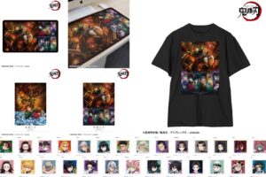 鬼滅の刃 無限城編ティザービジュアル使用 新グッズ登場! 場面写の再販も