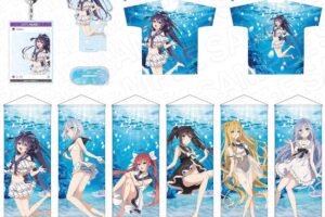 デート・ア・ライブV 夜刀神十香ら描き下ろし“マリンver.”グッズ一般発売