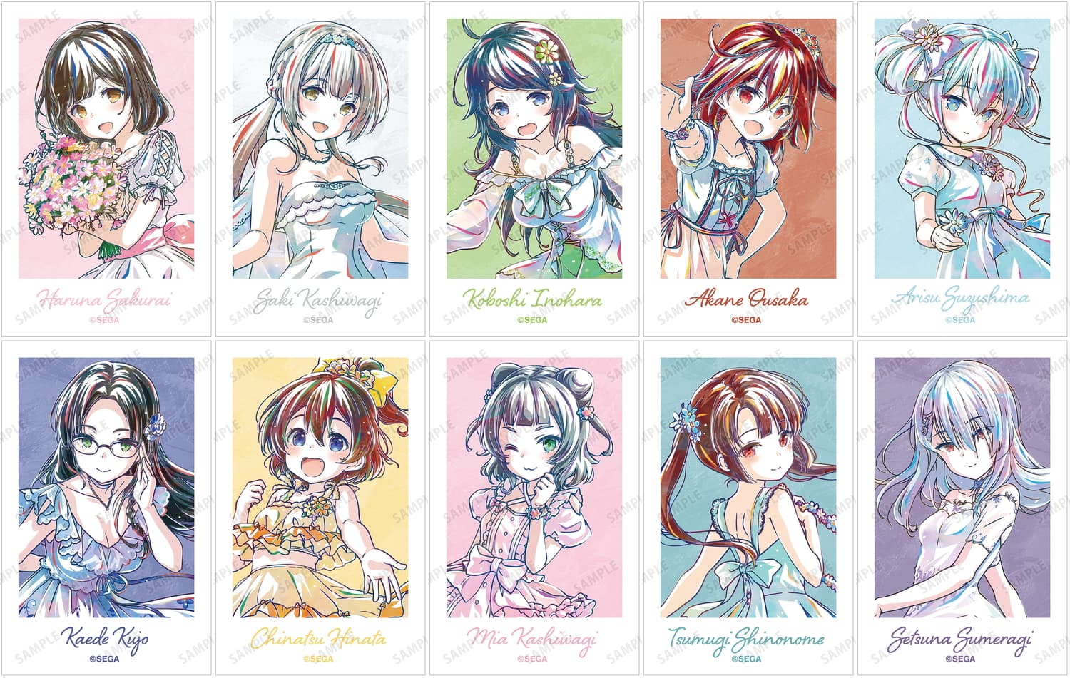 オンゲキ Re:Fresh カードイラストや周年ビジュアルの新グッズ 2月発売!