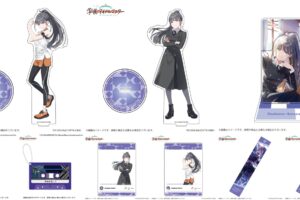 学マス 13人目のアイドル「雨夜燕」の公式グッズ 予約受付開始・1月発売