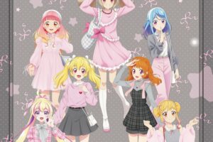 アイカツ!シリーズ 新作グッズ 描き下ろし“ピンク×グレー”コーデ 2月発売