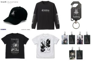 ニーアオートマタ ヨルハ部隊モチーフの新作グッズ 2B&9Sグッズも展開