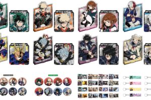 ヒロアカ 描き下ろし「ヒーローvs敵」新作グッズ 2月発売!