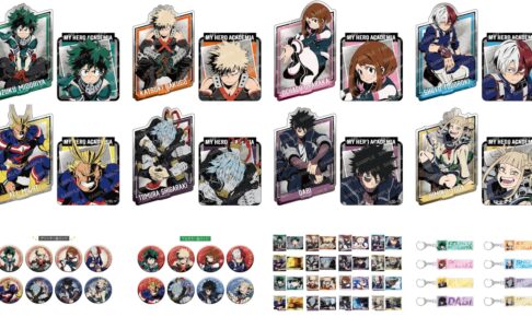 ヒロアカ 描き下ろし「ヒーローvs敵」新作グッズ 2月発売!