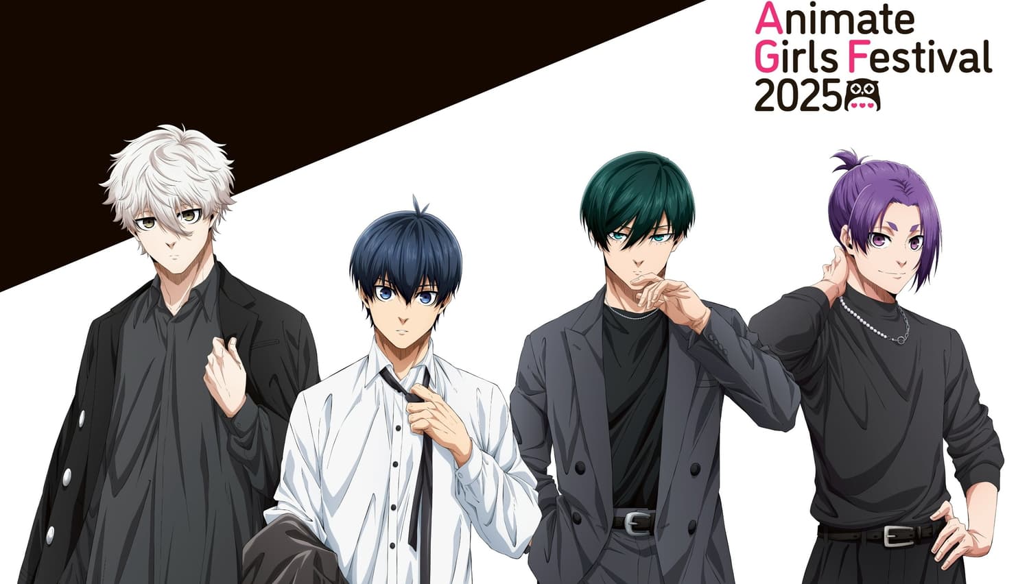 ブルーロック 潔たちのBlack outfit ver.グッズ 2月発売! AGF2025先行商品