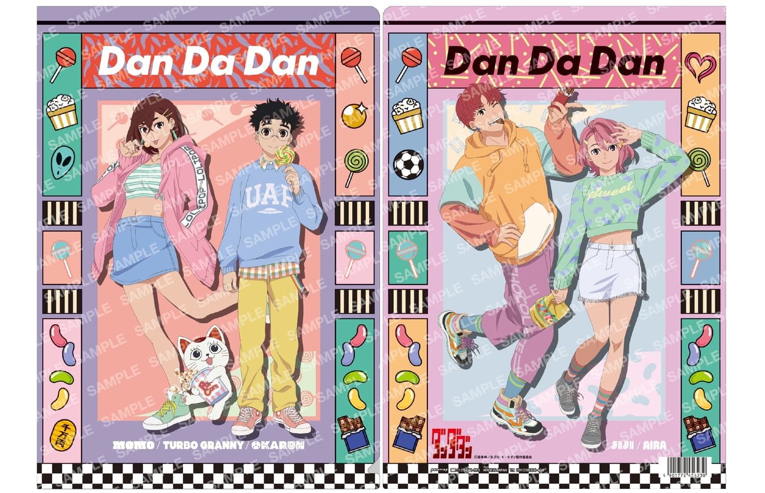 ダンダダン カラフルな描き下ろし「キャンディースイーツ」グッズが発売