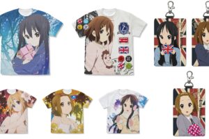 けいおん! 中野梓ら軽音部5人のUKモチーフが目を引く新作グッズ 3月発売