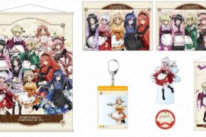 シンフォギアXV 立花響ら10人のレトロカフェ描き下ろしグッズ 一般発売!