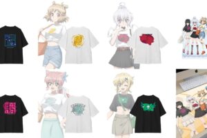 戦姫絶唱シンフォギア 私服姿の描き下ろし&着用Tシャツ 一般発売