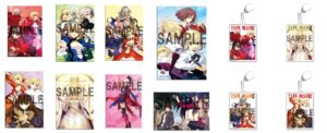 TYPE-MOONエース 表紙イラストを使用した15周年記念グッズ 10月発売!
