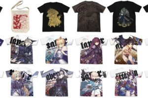 Fate/Grand Order (FGO) 金のノッブやフルカラー英霊Tシャツ 4月再販!