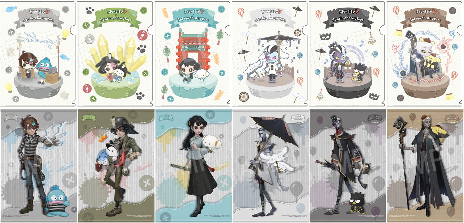 Identity V 第五人格 × サンリオ 新規コラボイラスト使用グッズ 3月発売!