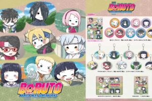 BORUTO-ボルト- アニメ場面写がかわいい描き起こしグッズに! 5月発売!!