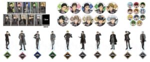 黒子のバスケ 笠松らカフェ黒スーツを着た描き下ろしグッズ 4月一般発売
