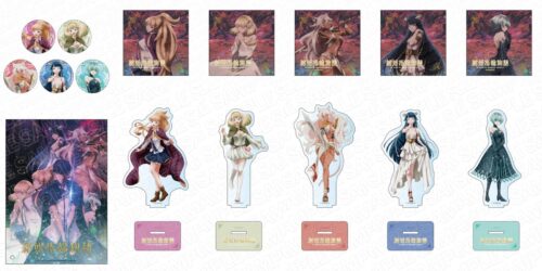アニメ「結婚指輪物語」5人の“指輪の姫君”たちの新作グッズ 5月発売!