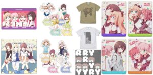 ゆるゆり あかりの落ち物Tシャツ・ごらく部アクスタ他 6月待望の再販!