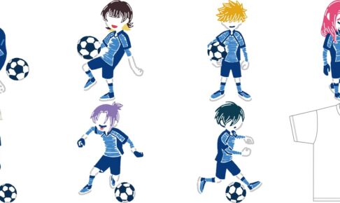 ブルーロック 潔たちが胸元にさりげなく描かれた「Tシャツ」 6月発売!