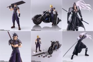 FF7 クラウドやザックスの新作ブリングアーツ発売! セフィロス再販決定!