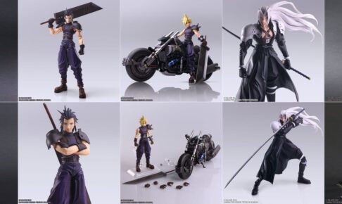 FF7 クラウドやザックスの新作ブリングアーツ発売! セフィロス再販決定!