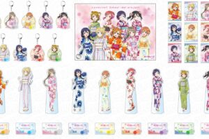 ラブライブ! 穂乃果らμ'sメンバーの描き下ろし “浴衣 Ver.” グッズ 9月発売!