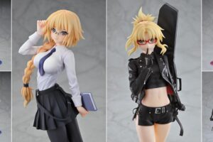 Fate/Apocrypha コラボ眼鏡姿のジャンヌ・ダルクとモードレッド 立体化!