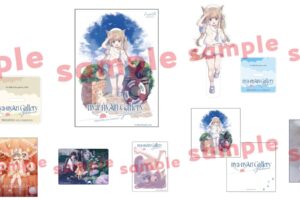 しま原個展 セーラー姿の「きなこちゃん」グッズが登場! 12月発売!!