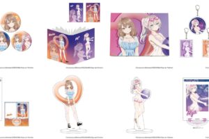 ロシデレ アーリャ&マーシャの描き下ろしナイトプール Ver. グッズ 発売!