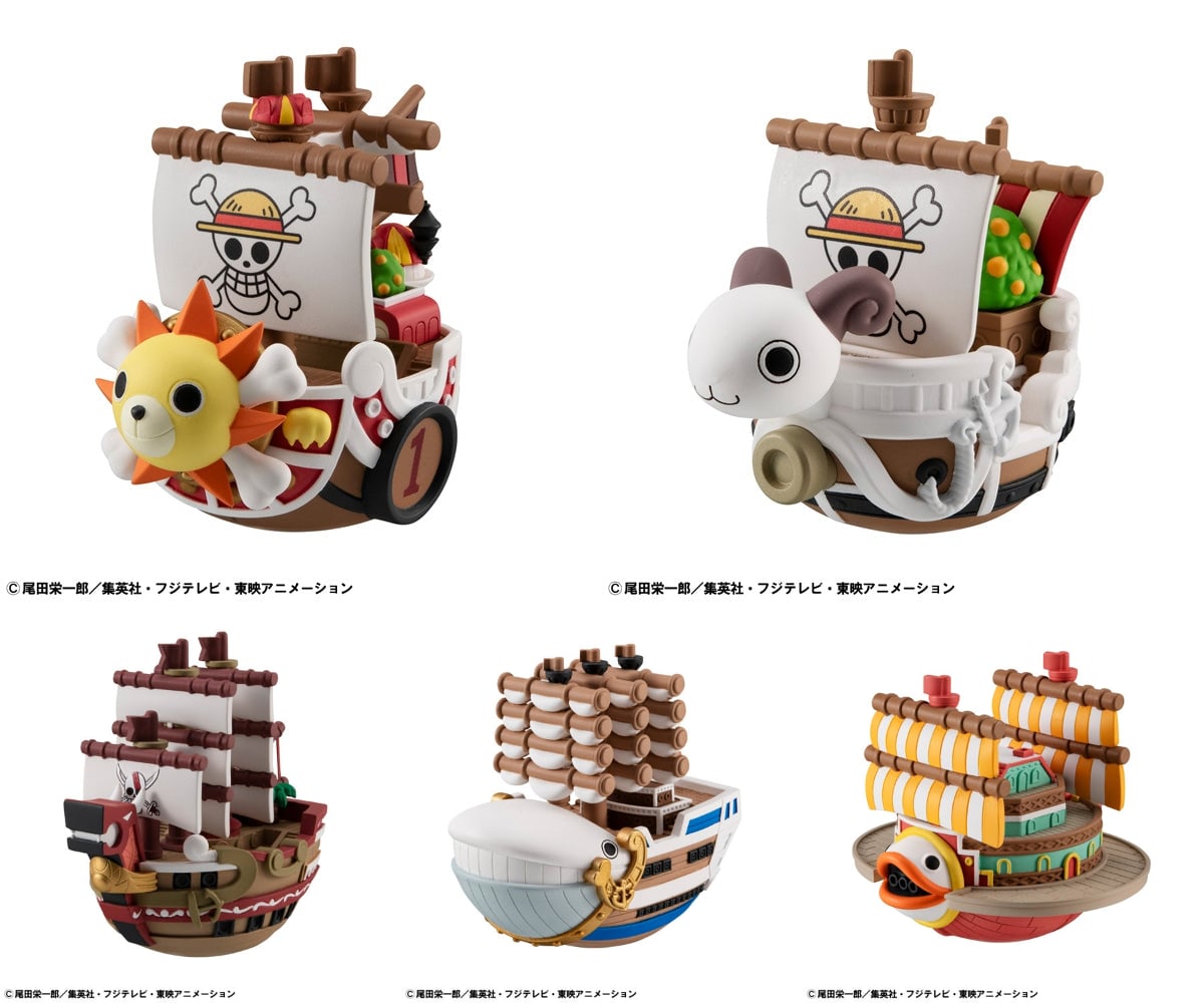 ONE PIECE ゆらコレ 新仕様のグランドラインコレクション 5月下旬発売!