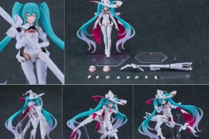 初音ミク 2024年度レーシングミク figmaで登場! モグモ氏デザインを再現