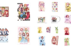 五等分の​花嫁 人気描き下ろしが再び登場! 12テーマのグッズが4月再販!!