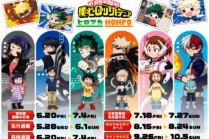 僕のヒーローアカデミア ヒロアカHONPO in 4店舗 6月20日より順次開催!