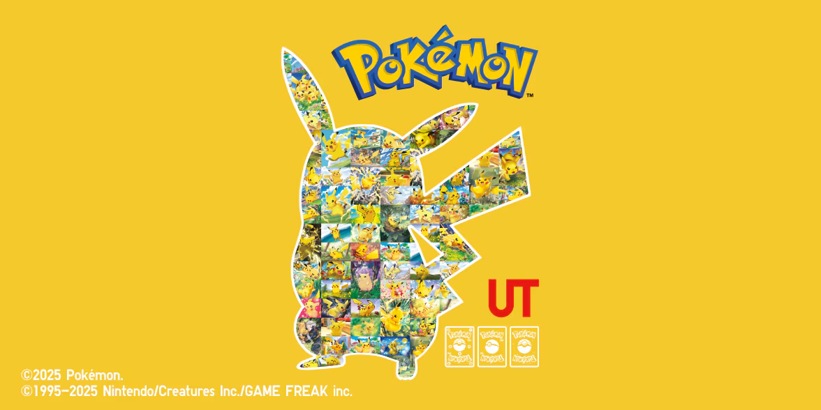 ポケモンカード × ユニクロ コラボデザインTシャツ 8月中旬より発売!