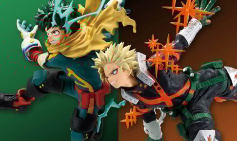 ヒロアカ 最終決戦に臨むデク & 爆豪のGiGO限定フィギュア 9月22