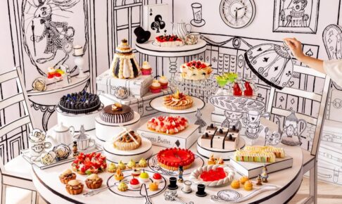 不思議の国のアリス スイーツビュッフェ in ヒルトン東京 9月5日より開催!