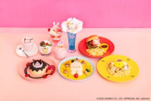 サンリオ展 開催記念 コラボカフェ in 森タワー 4月9日スタート!