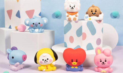 BT21 フレンズ2 ”Friendsソフビシリーズ”フィギュア全7種のグッズ 発売!