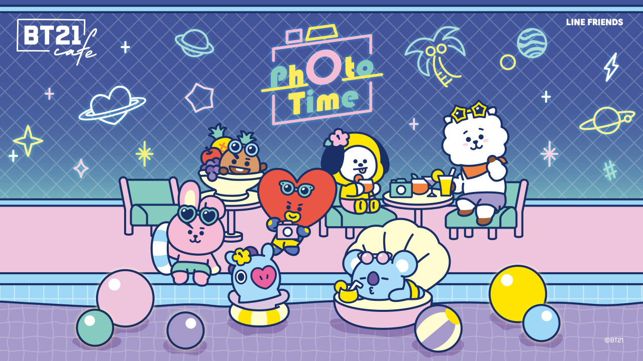 Bt21カフェ12弾 In 全国4会場 6月30日より Photo Time コラボ開催