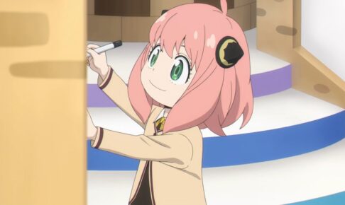 TVアニメ「スパイファミリー」公式サイトにてアーニャの塗り絵配布中!