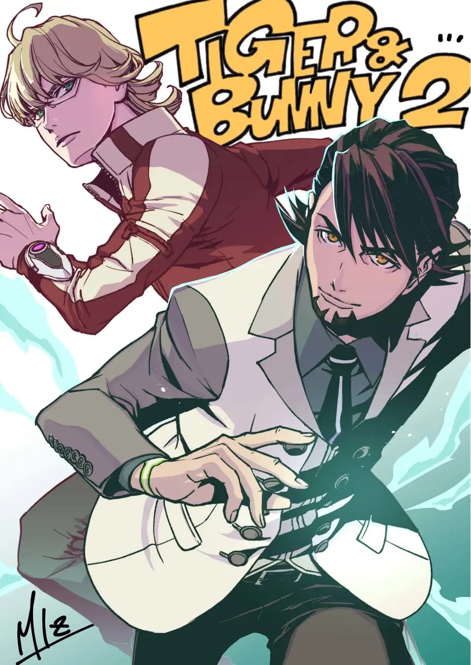 TIGER & BUNNY 2 (タイバニ2) コミカライズ 4月5日連載開始! 新装版も!